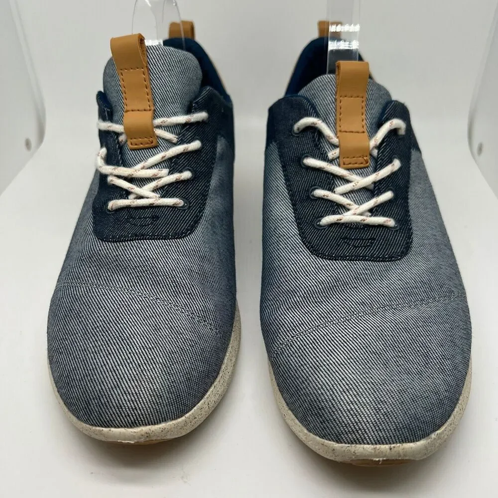Toms Cabrillo Women Blue Lace Up Lifestyle Sneakers Shoe Lace Up Size 11 - Picture 4 of 11